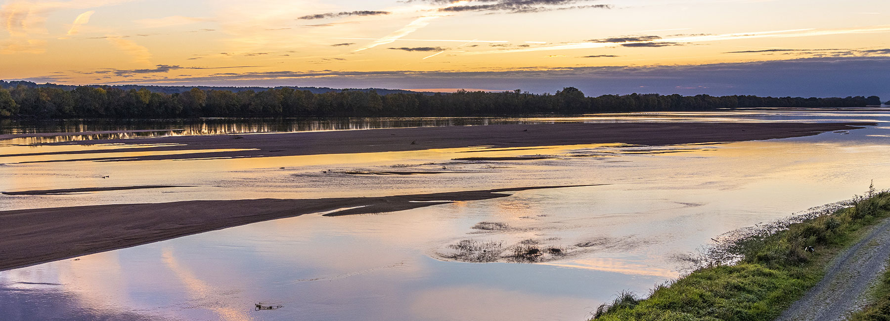 Coucher de soleil à Saint-Mathurin